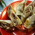 mayakira's cooksnap of when they made くるっと簡単＊お弁当にも巻くだけ豚チーズ.