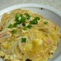 シロノワール's cooksnap of when they made 木の葉丼.