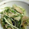 シロノワール's cooksnap of when they made 豚ばら肉と水菜の炒め物.