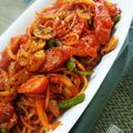 kyoka2007's cooksnap of when they made ＊市販のパスタソースナポリタン＊.
