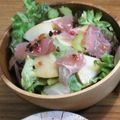 m_k_'s cooksnap of when they made セロリとりんごのサラダ☆生ハム入り.