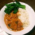 ecouteck's cooksnap of when they made 鶏のヨーグルト味噌カレー＆クスクス添え.