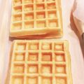 クックZ50UL2☆'s cooksnap of when they made ふわふわ～♪プレーンワッフル*。゜.