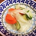 まよちゅちゅ's cooksnap of when they made さっぱりレモンサラダ♪胡瓜と人参と大根.