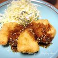 GoGo島みかん's cooksnap of when they made 香ばしい♡チキンカツの胡麻ソースがけ.