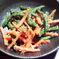 Asuka0515's cooksnap of when they made いんげんとにんじんのゴマおかか和え☆.