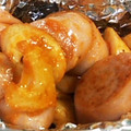 ayakaL7's cooksnap of when they made 魚肉ソーセージとちくわのケチャマヨ炒め.