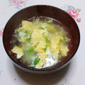 nyangomama's cooksnap of when they made 白だしで簡単！新玉ねぎでかき卵汁！.
