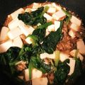 はしの3's cooksnap of when they made ほうれん草入り麻婆豆腐♪.