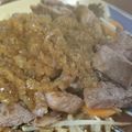 ☆三姉妹の母ちゃん☆'s cooksnap of when they made シャリアピンステーキ.