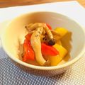 クック99FWM7☆'s cooksnap of when they made きのことピーマンパプリカのマヨポン炒め.