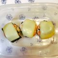 ir_sakana's cooksnap of when they made はんぺん☆大葉明太焼き・チーズ明太焼き.