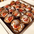 クックF6Z0I8☆'s cooksnap of when they made ふんわり♡苺シュークリーム.