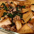 かつどんママ's cooksnap of when they made 残った焼肉のタレで簡単♡厚揚げ豚ニラ炒め.
