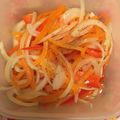 あぴみ♡0312's cooksnap of when they made 5分で！さっぱり！にんじんx玉ねぎマリネ.
