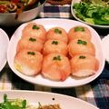 nappe15's cooksnap of when they made ✽生ハムとコーンｄｅ手まり寿司✽.