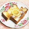 なつき☆ミ's cooksnap of when they made レモン、フレンチトースト♪.