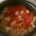 ayumita22's cooksnap of when they made 炊飯器で簡単！むね肉トマトピラフ♪.