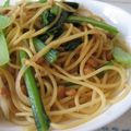 小一郎's cooksnap of when they made 小松菜と納豆のパスタ.