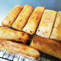 チャグワン's cooksnap of when they made とろ〜りチーズ！ミートソース春巻き.