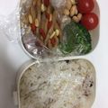 クックXHBZWE☆'s cooksnap of when they made 鉄分タップリ☆金針菜と人参のクコ酢和え.