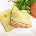 mementy's cooksnap of when they made とろーりチーズとハムのブリトー.