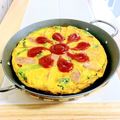 ☆のんのんの～ん☆'s cooksnap of when they made フライパンで簡単♪子供が好きなキッシュ風.