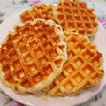 むむむん's cooksnap of when they made HBで☆彡さくふわベルギーワッフル.