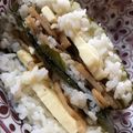 もきち☆'s cooksnap of when they made 残ったれんこんのきんぴらdeおにぎらず.