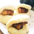 はーちゃん：3's cooksnap of when they made フライパンで簡単！思い立ったら角煮まん.