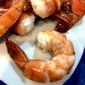 まいう8's cooksnap of when they made 【孤独のグルメ】赤車えび　塩茹で【再現】.