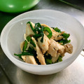 まひわ's cooksnap of when they made 小さな一皿♪ニラとささみの和え物.