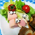 ととろ＆めい's cooksnap of when they made お弁当に魚肉ソーセージのハム巻き.