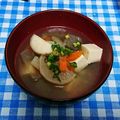 ととろ＆めい's cooksnap of when they made 【けんちん汁】芋類、根菜、お豆腐、茸など.