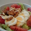 イエローバード's cooksnap of when they made パワーサラダ✨男子ごはん♪赤鶏サラダ丼.