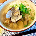 カラエフ's cooksnap of when they made お出汁が旨い＊あさりのにゅうめん。.