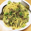 さぁーーーさん's cooksnap of when they made 簡単！カリカリ豚バラのアボカドパスタ♡.