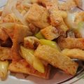 UK＆T's cooksnap of when they made つまみに最高！簡単☆油揚げとネギ炒め.