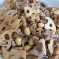 くっくはるちゃん's cooksnap of when they made 蓮根と豚肉と大豆の甘辛味噌炒め♥簡単☆.