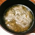 cana226's cooksnap of when they made もずくのみそ汁.