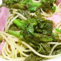 Rick_t's cooksnap of when they made 菜の花とベーコンのスパゲッティ.