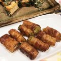 miwayon's cooksnap of when they made 【農家のレシピ】ブロッコリーの茎の肉巻き.