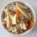 ☆えだまめ's cooksnap of when they made たけのこの水煮で炊き込みご飯♪.
