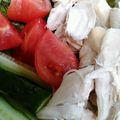 わんころころ♪'s cooksnap of when they made とりささみで棒々鶏サラダ.