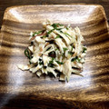 nabrat's cooksnap of when they made みょうがと鶏ささみの梅肉和え.