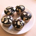 母カッパ's cooksnap of when they made チョコチップたっぷりココアマフィン.