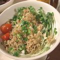 ちょびちょび's cooksnap of when they made ポン酢で☆カリカリじゃこ乗せ大根サラダ♪.