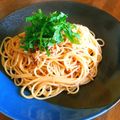 すだてぃん's cooksnap of when they made 酒呑みにピッタリ♡簡単 イカの塩辛パスタ.