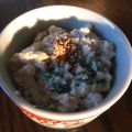 fukuphone's cooksnap of when they made 春菊の白和え＠江戸料理レシピ.