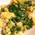 ＊にょにょん＊'s cooksnap of when they made ブロッコリーと卵の塩炒め.